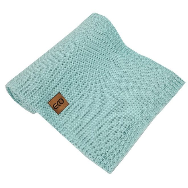 EKO Bambusz Takaró Türkiz 100x80cm - Puha Melegséghez és Kényelmes Mindennapi Használathoz