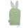 EKO Pamut Füles Mosdókesztyű Bunny Olive Green 20x15cm - Gyengéd Tisztításhoz és Kényelmes Fürdetéshez