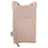 EKO Pamut Füles Mosdókesztyű Cat Rose Pink 20x15cm - Gyengéd Tisztításhoz és Kényelmes Fürdetéshez