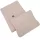 EKO Powder Pink 2 Részes Muszlin Babaágynemű Szett 30x40cm és 75x100cm - Puha, Könnyű és Bőrbarát Alváshoz