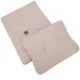 EKO Powder Pink 2 Részes Muszlin Babaágynemű Szett 30x40cm és 75x100cm - Puha, Könnyű és Bőrbarát Alváshoz