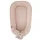 EKO Powder Pink Muszlin Babafészek 90x60cm - Puha, Légáteresztő Babafészek Kényelmes Pihenéshez