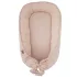EKO Powder Pink Muszlin Babafészek 90x60cm - Puha, Légáteresztő Babafészek Kényelmes Pihenéshez