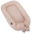 EKO Powder Pink Muszlin Babafészek 90x60cm - Puha, Légáteresztő Babafészek Kényelmes Pihenéshez