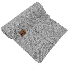   EKO Bambusz Takaró Világosszürke 80x100cm - Puha Melegséghez és Kényelmes Mindennapi Használathoz