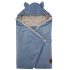EKO Babahordozó Bundazsák Kék - Meleg Téli Lábzsák Babahordozóhoz