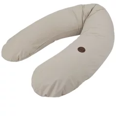 EKO Pamut Szoptatós Párna Light Beige 180cm – 100% Pamut Huzattal a Kényelmes Szoptatáshoz