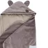 EKO Pamut Autósülés Lábzsák Bársony Dark Pink 110x100cm – Pamut-Bársony, Hipoallergén Töltettel, 3–18 Hónapos Korra