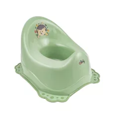   Maltex Csúszásmentes Bili The Nature Buddies Sün - Zöld - Könnyebb Szobatisztasághoz és Kényelmes Használathoz