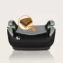 Lionelo Luuk Fix i-Size Ülésmagasító 125-150 cm Szürke Kő - Isofix Rögzítésű Autós Ülésmagasító