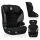 Lionelo Lars i-Size Autósülés 100-150 cm Fekete Szürke - Állítható Fejtámlás Gyerekülés, Biztonságos Utazáshoz