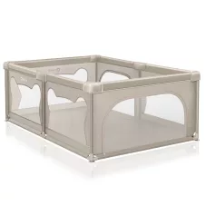 Lionelo Gyermek Játszókarám Willow Bézs Homok 127x187cm – NaturalBabyShop részletes termékkép és vásárlási információ