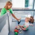 Lionelo Gyermek Játszókarám Willow Bézs Homok 127x187cm – NaturalBabyShop részletes termékkép és vásárlási információ