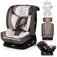   Lionelo Aart i-Size Autósülés 40-150 cm Bézs Latte - Isofix Gyerekülés Újszülött Kortól, Állítható Fejtámla