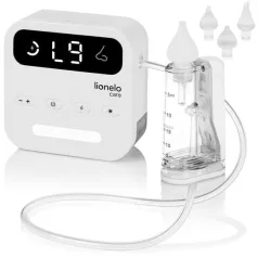 Lionelo Baby Air Flow Vezeték Nélküli Elektromos Orrszívó Újszülött Kortól – 9 Fokozatú Szívóerővel, 2,5 Órás Vezeték Nélküli Üzemidővel
