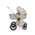 Muuvo Quick 2in1 Kombinált Babakocsi Szett Boho Beige - Prémium Multifunkciós Rendszer Mózeskosárral és Sportüléssel