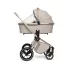 Muuvo Quick 2in1 Kombinált Babakocsi Szett Boho Beige - Prémium Multifunkciós Rendszer Mózeskosárral és Sportüléssel