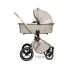 Muuvo Quick 2in1 Kombinált Babakocsi Szett Boho Beige - Prémium Multifunkciós Rendszer Mózeskosárral és Sportüléssel