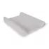 Ceba Baby Pelenkázó Alátét Huzat Sötétszürke + Világosszürke 50x70 - 80cm 2db - Puha 100% Pamut, Bőrbarát és Allergiabarát