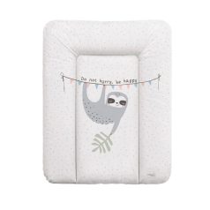   CEBA BABY Pelenkázó Alátét Komódhoz Puha Candy Andy Lazy Mintával 50x70cm - Ftalátmentes, Könnyen Tisztítható