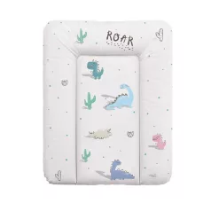   Ceba Baby Pelenkázó Alátét Komódhoz Puha Candy Andy Dino Mintával 50x70cm - Ftalátmentes, Könnyen Tisztítható