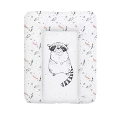   Ceba Baby Pelenkázó Alátét Komódra Puha Mosómedve Mintával 50x70cm - Ftalátmentes, Könnyen Tisztítható