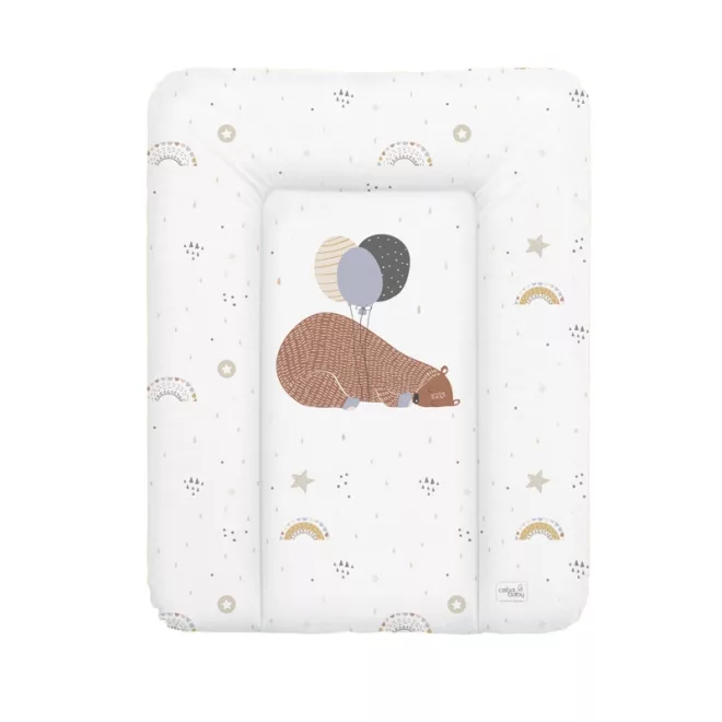 Ceba Baby Pelenkázó Alátét Komódra Puha Big Bear Mintával 50x70cm - Ftalátmentes, Könnyen Tisztítható