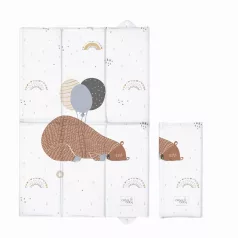   Ceba Baby Pelenkázó Alátét Utazáshoz Big Bear Mintával 40x60cm - Összecsukható, Ftalátmentes és Könnyen Tisztítható