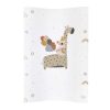 CEBA BABY COSY Pelenkázó Alátét Zsiráf Mintával 2 Szegélyes Puha 50x70cm - Ergonomikus, Ftalátmentes és Könnyen Tisztítható