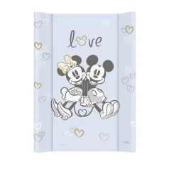   Ceba Baby Comfort Disney Minnie & Mickey Blue Merev Pelenkázó Alátét 50x70cm - Kényelmes Pelenkázáshoz és Stabil Alátámasztáshoz