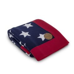   Ceba Baby Kötött Takaró Ajándékcsomagolásban 90x90 Kék Csillagok - Puha Melegséghez és Kényelmes Mindennapi Használathoz