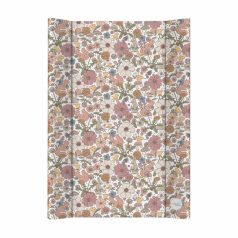   Ceba Baby Basic Garden Pelenkázó Alátét 2 Szegéllyel és Merev Lappal 50x70cm - Stabil, Kényelmes és Könnyen Tisztítható Pelenkázófelület Babáknak