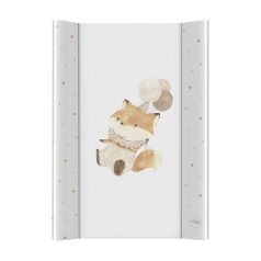   Ceba Baby Ultra Light Fox with Balloon Pelenkázó Alátét 2 Szegéllyel és Merev Lappal 50x70cm - Stabil, Könnyű és Könnyen Tisztítható Pelenkázófelület Babáknak