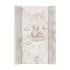 Ceba Baby Ultra Light Sleepy Bunny Pelenkázó Alátét 2 Szegéllyel és Merev Lappal 50x70cm - Stabil, Könnyű és Könnyen Tisztítható Pelenkázófelület Babáknak