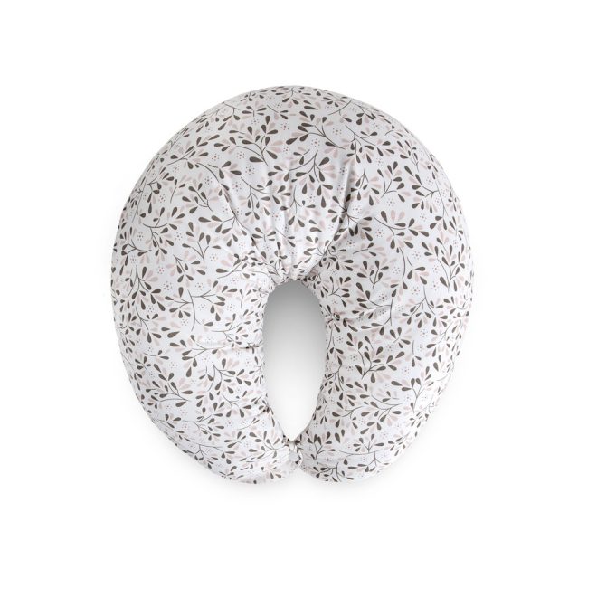 Ceba Baby Huggy Szoptatós Párna 150x60x37cm Basic Tiny Leaves - Kényelmes, Támogató, Baba- és Anyabarát