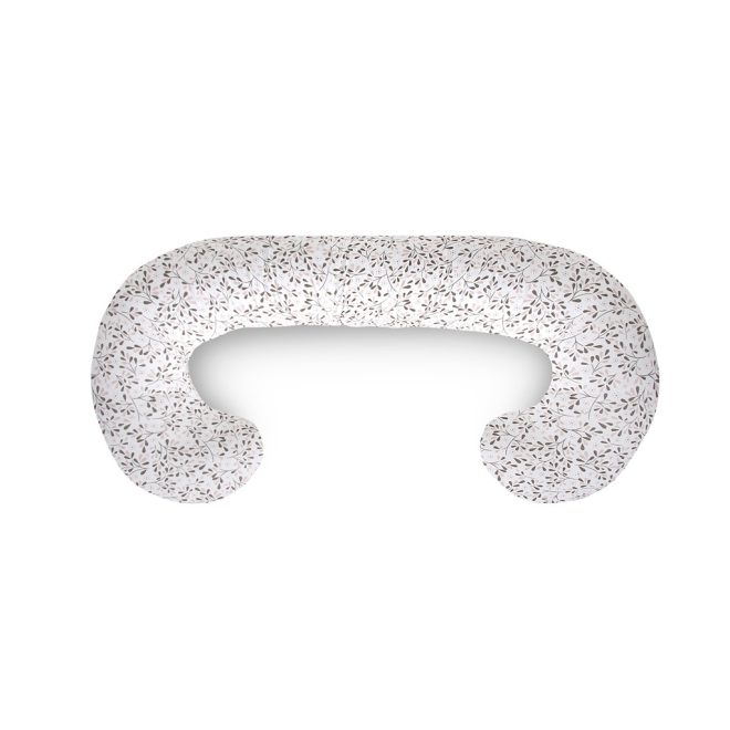 Ceba Baby Szoptatós Párna Cebuška PHYSIO Duo Jersey 300cm Tiny Leaves - Kényelmes, Támogató, Baba- és Anyabarát