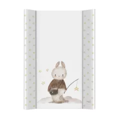   Ceba Baby Basic Dreamer Pelenkázó Alátét 2 Szegéllyel és Puha Felülettel 50x70cm - Kényelmes, Puha és Könnyen Tisztítható Pelenkázófelület Babáknak