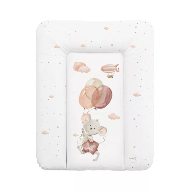 Ceba Baby Basic Mouse Puha Pelenkázó Alátét 50x70cm - Kényelmes, Biztonságos és Könnyen Tisztítható Pelenkázófelület Babáknak