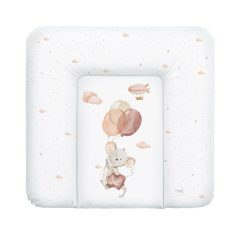   Ceba Baby Basic Mouse Puha Pelenkázó Alátét 75x72cm - Nagyméretű, Kényelmes és Könnyen Tisztítható Pelenkázófelület Babáknak