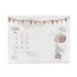Ceba Baby Basic Mouse Mérföldkő Fotó Alátét 92x72cm - Puha Baba Fotóháttér a Hónapról-Hónapra Fejlődés Megörökítéséhez