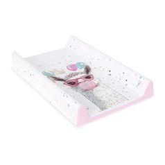   Ceba Baby Ultra Light Crazy Lama Kétoldalas Pelenkázó Alátét Merev Deszkával 50x70cm - Stabil, Tartós és Könnyen Tisztítható Pelenkázófelület Babáknak