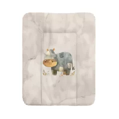   Ceba Baby Basic Cosy Hippo Puha Pelenkázó Alátét 50x70cm - Kényelmes, Puha és Könnyen Tisztítható Pelenkázófelület Babáknak