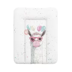   Ceba Baby Basic Crazy Lama Puha Pelenkázó Alátét 50x70cm - Kényelmes, Biztonságos és Könnyen Tisztítható Pelenkázófelület Babáknak