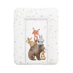   Ceba Baby Basic Forest Friends Puha Pelenkázó Alátét 50x70cm - Kényelmes, Biztonságos és Könnyen Tisztítható Pelenkázófelület Babáknak