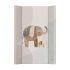 Ceba Baby Basic Elephant Family Kétoldalas Puha Pelenkázó Alátét 50x70cm - Kényelmes, Biztonságos és Könnyen Tisztítható Pelenkázófelület Babáknak