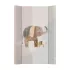 Ceba Baby Basic Elephant Family Kétoldalas Puha Pelenkázó Alátét 50x70cm - Kényelmes, Biztonságos és Könnyen Tisztítható Pelenkázófelület Babáknak
