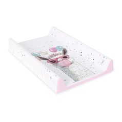   Ceba Baby Basic Crazy Lama Kétoldalas Puha Pelenkázó Alátét 50x70cm - Kényelmes, Puha és Könnyen Tisztítható Pelenkázófelület Babáknak