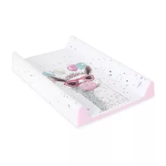   Ceba Baby Basic Crazy Lama Kétoldalas Puha Pelenkázó Alátét 50x70cm - Kényelmes, Puha és Könnyen Tisztítható Pelenkázófelület Babáknak
