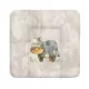 Ceba Baby Basic Cosy Hippo Puha Pelenkázó Alátét 75x72cm - Nagyméretű, Kényelmes és Könnyen Tisztítható Pelenkázófelület Babáknak