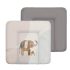 Ceba Baby Basic Elephant Family Puha Pelenkázó Alátét 75x72cm - Nagyméretű, Kényelmes és Könnyen Tisztítható Pelenkázófelület Babáknak